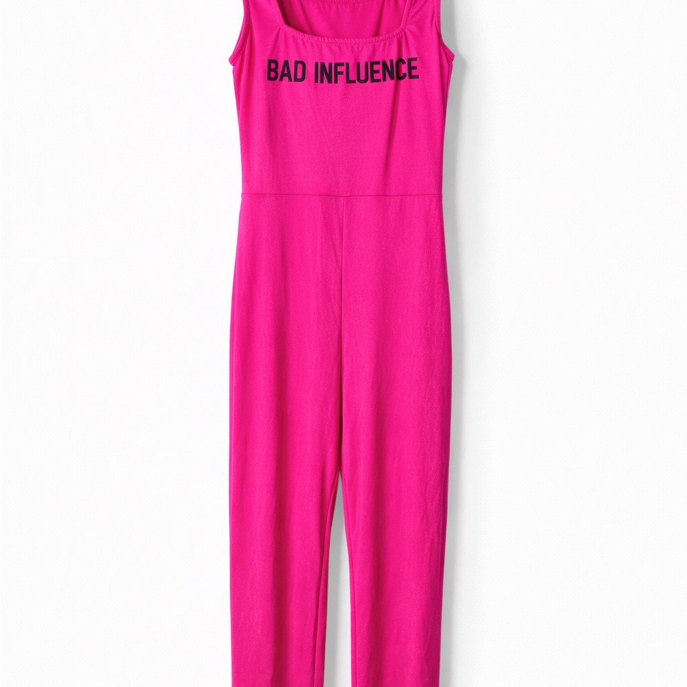 Fashion Nova Bold Pink Jumpsuit size small/ medium